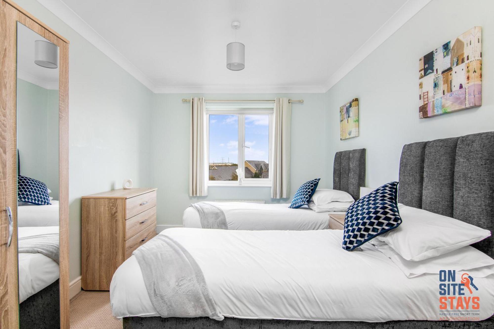Onsitestays - Cosy 2-Bedroom Apartment With Free Parking, Wi-Fi & London Links Northfleet Buitenkant foto