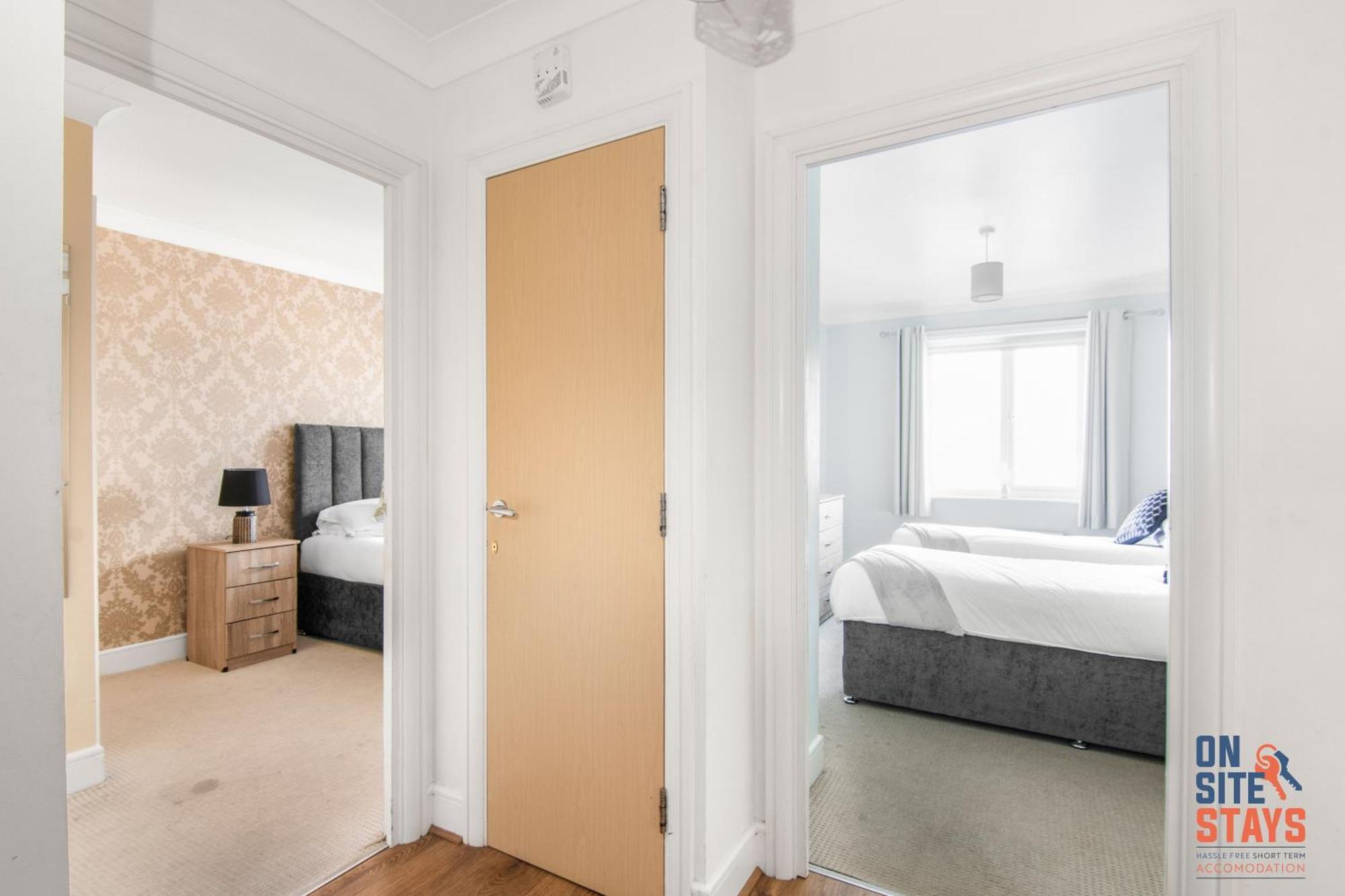 Onsitestays - Cosy 2-Bedroom Apartment With Free Parking, Wi-Fi & London Links Northfleet Buitenkant foto