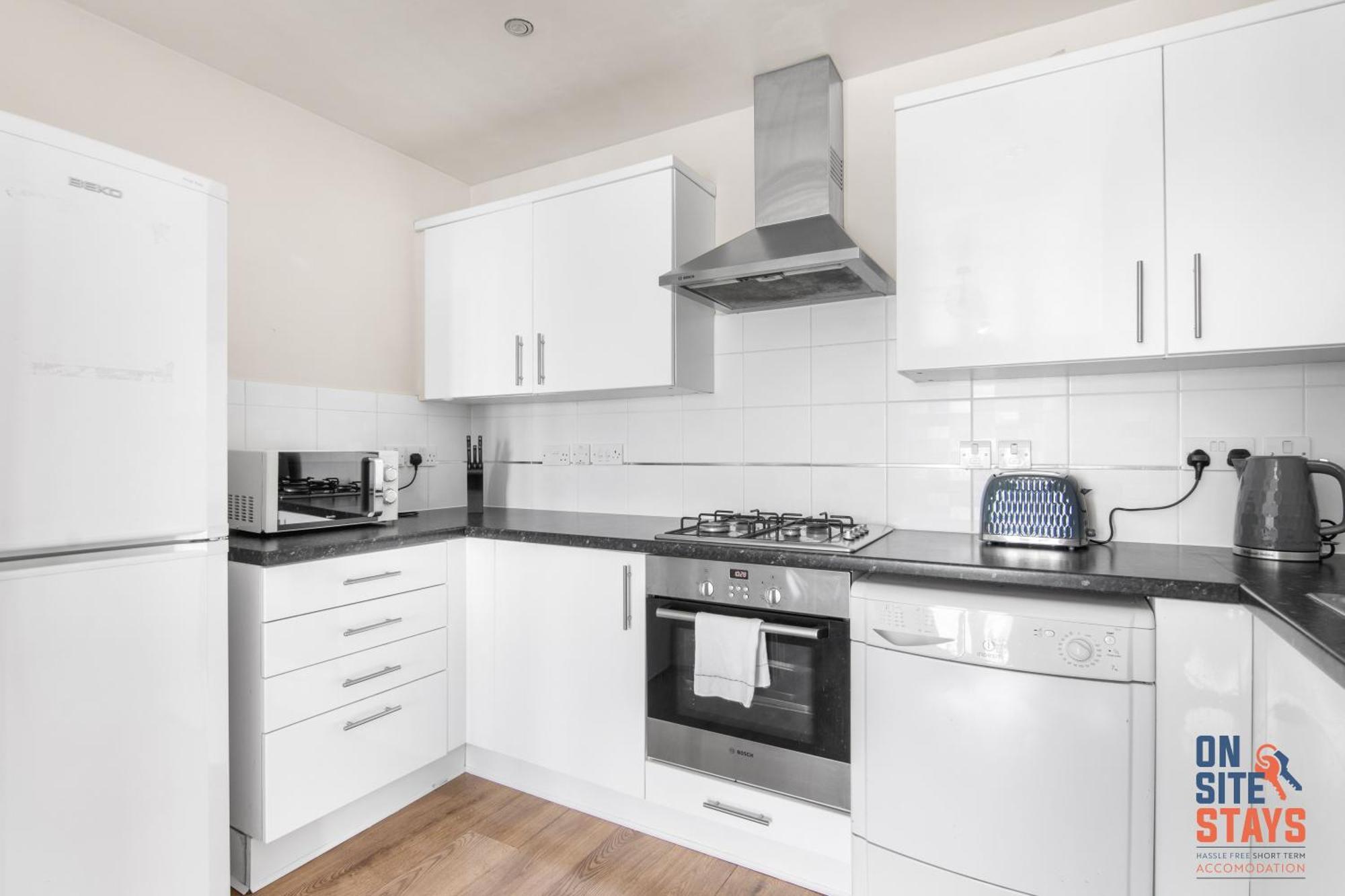 Onsitestays - Cosy 2-Bedroom Apartment With Free Parking, Wi-Fi & London Links Northfleet Buitenkant foto